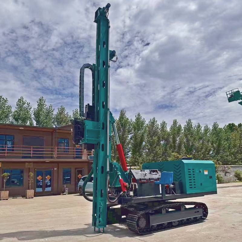 Crawler-mounted Hydraulic Drilling Rig For Solar Power Applications suppliers